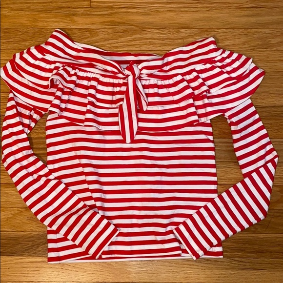 COPY - NWOT H&M Off-the-shoulder Top - Size 4 - Picture 3 of 3